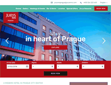 Tablet Screenshot of jurysinnprague.com